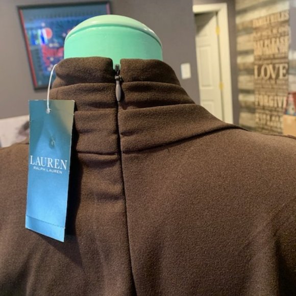 Ralph Lauren Layering Vest XL Chocolate Brown - Picture 8 of 8